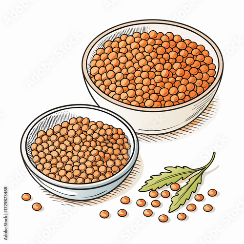 Dynamic Create Bold Stroke Lentils Outline Premium Digital Asset
