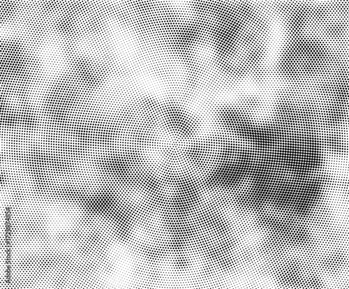 a black and white image of a circular pattern, a black and white image of a dot pattern, Abstract black and white seamless fabric texture pattern with grunge light surface design background, 