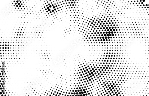abstract halftone background, Abstract black and white seamless halftone dot pattern with a geometric circle texture design for a digital backdrop illustration