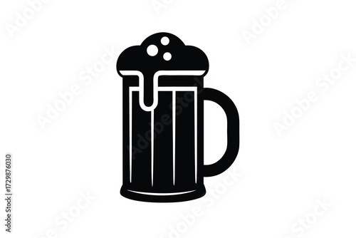 beer mug vector icon