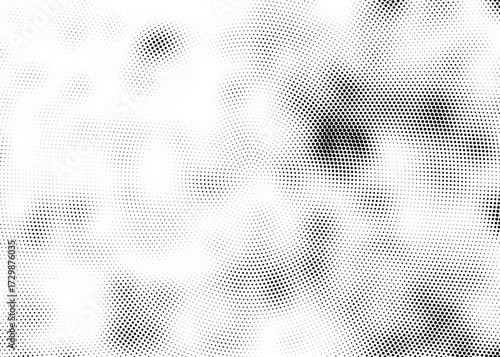 abstract background with dots, Digital vector illustration of an abstract halftone background with blue and green dots, creating a futuristic pattern, texture, and light design