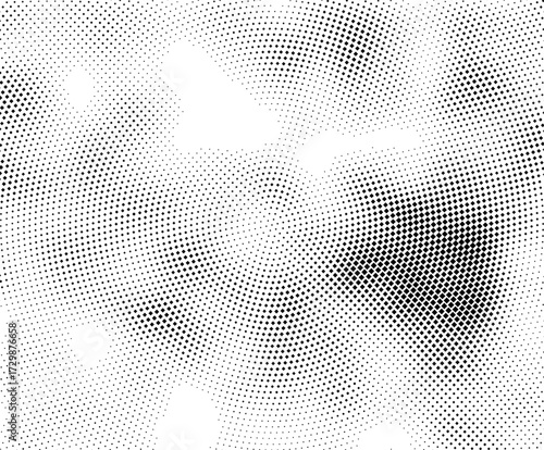 abstract background with dots, An abstract halftone vector illustration features a grey light dot pattern and grunge texture decoration