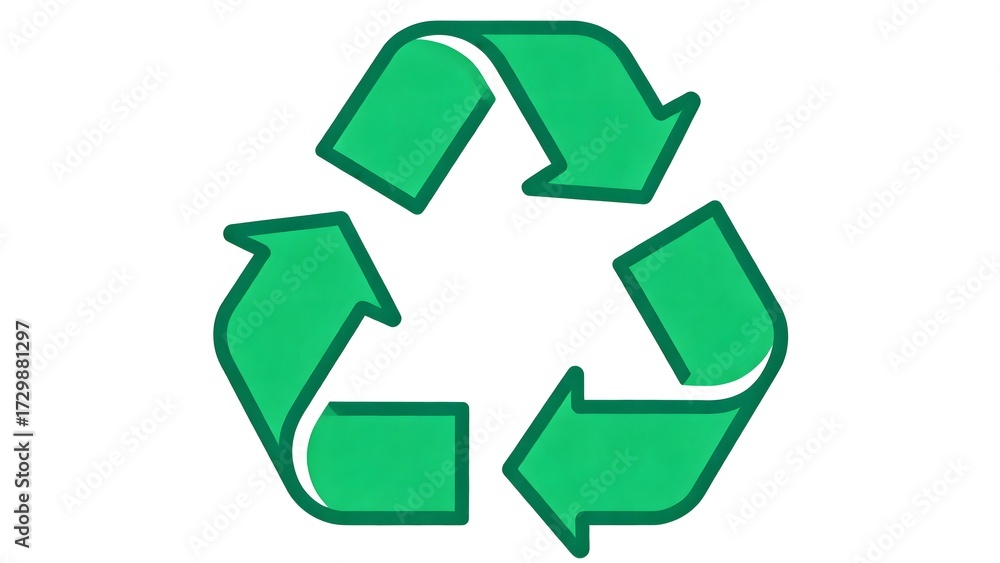 Fototapeta premium Recycling symbol