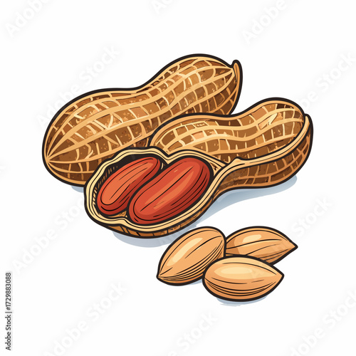 Featuring Create Bold Stroke Roasted Peanuts Vibrant Premium Digital Asset