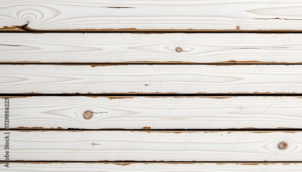 Obraz premium Closeup Light Wooden Planks with Subtle Grain