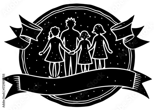 Breast Cancer Awareness Ribbon Silhouette, Pink Support SVG, PNG