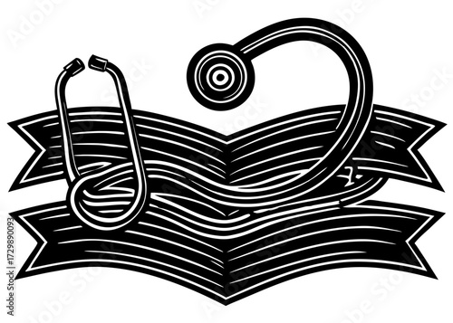 Breast Cancer Awareness Ribbon Silhouette, Pink Support SVG, PNG