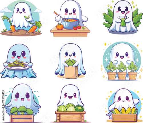 Bundle Cute Ghost Batch 1
