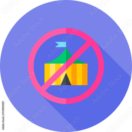 Circus Tent Icon