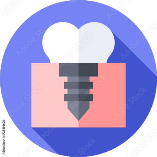Dental Implant Icon