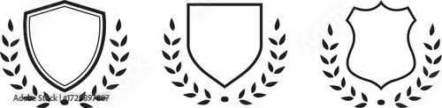 Heraldic Elements Set - Illustration