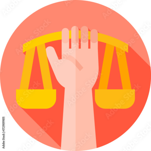 Justice Scale Balance Icon