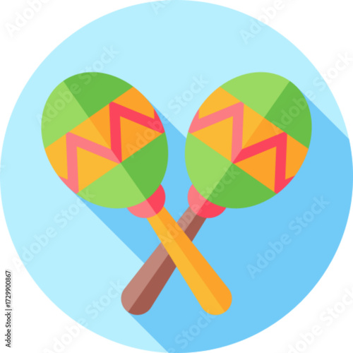 Maracas Brazilian Icon