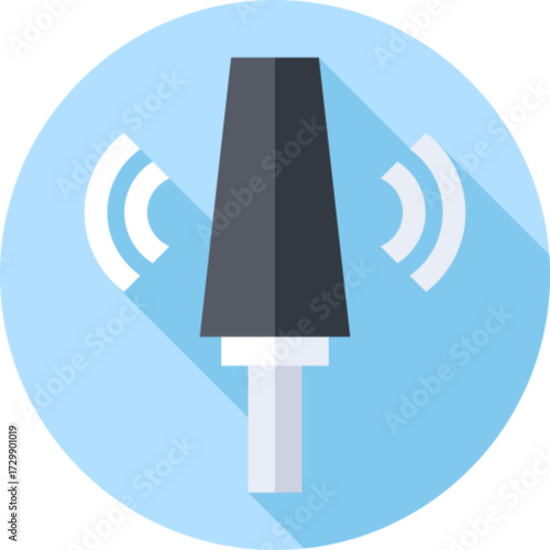 Metal Detector Security Icon