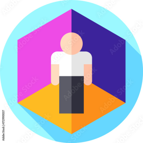 Metaverse Blockchain Icon