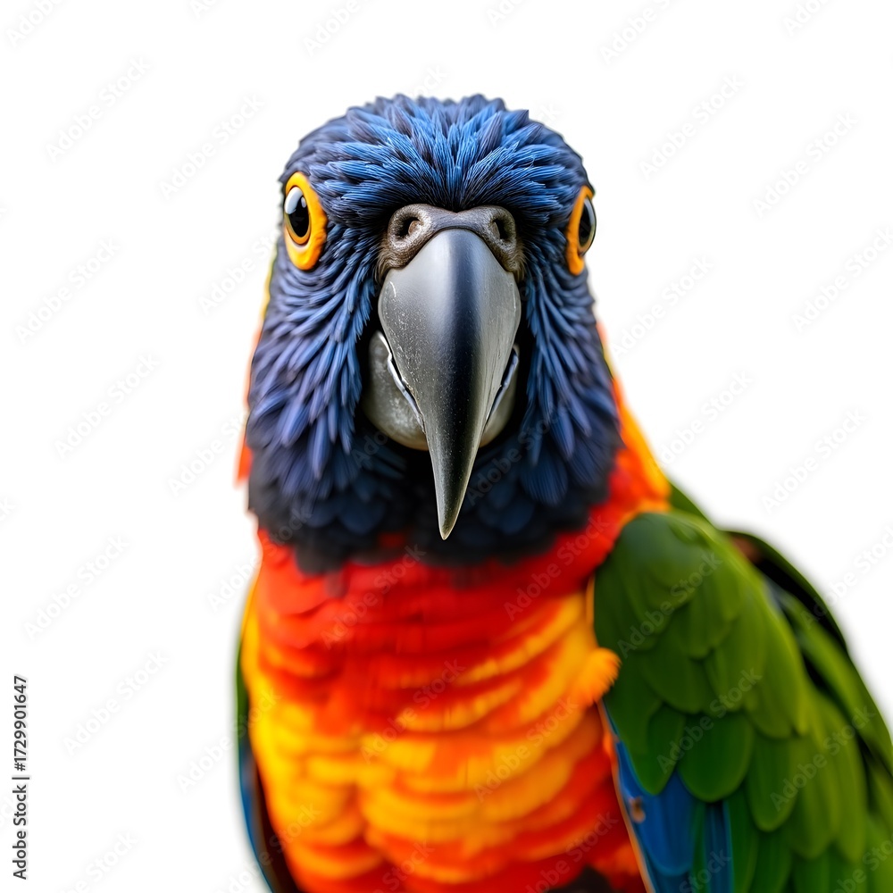 Obraz premium blue and yellow macaw