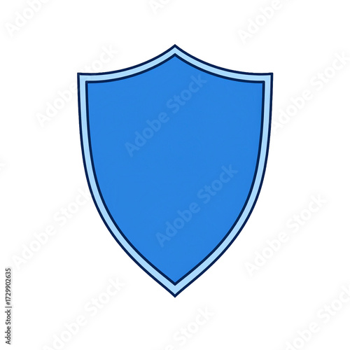 Free Download A blue shield, representing protection and security, is a classic symbol that is often associated with defense, safety and reliability - GFXLoad