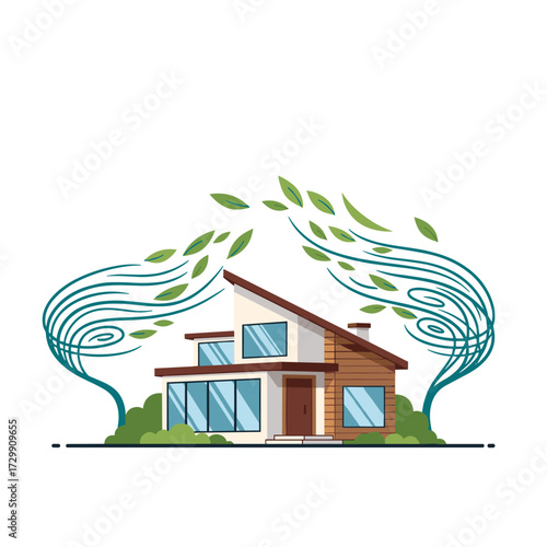 Understanding the impact of severe weather events on residential property security.