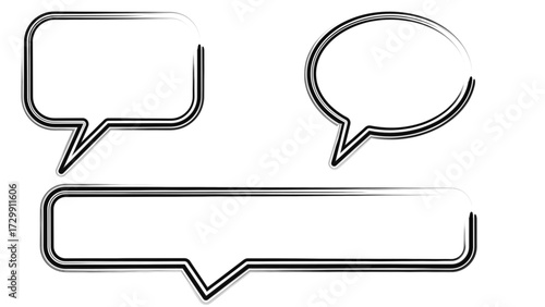 Bubble Chat speech Speech Comic Element Illustration