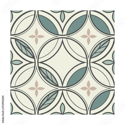Minimal abstract background, soft pastel geometric shapes abstract background