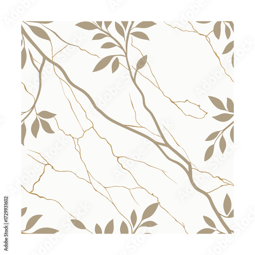White marble texture with gold accents, smooth elegant surface, luxury abstract background