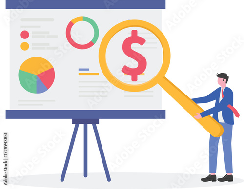Provide and update your personal information, report your income, claim documents concept with tiny people.

