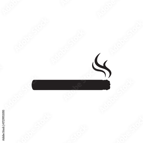 Cigarettes and smoke Icon design and vector illustration.
