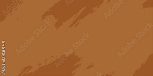 This vintage illustration features an abstract grunge background with a world map texture on old brown paper, depicting an aged global antique atlas design. Brown vintage dust scratched background