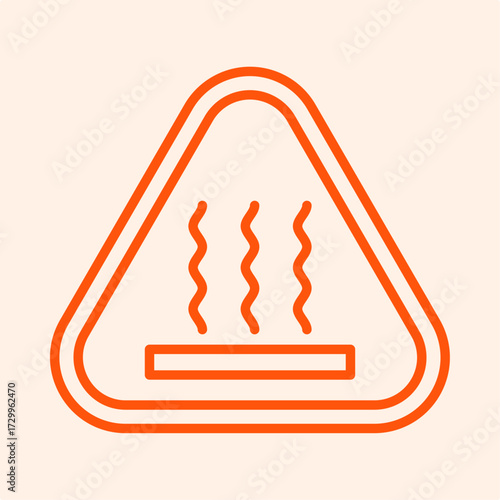 Hot Surface trendy artwork design useful creative vector Illustration elegant colorful background