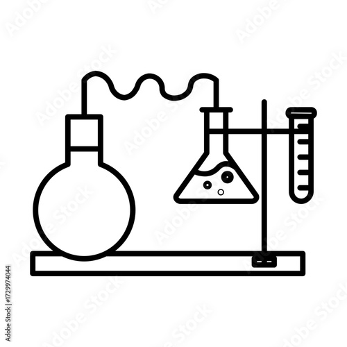 Laboratory Bench line icon