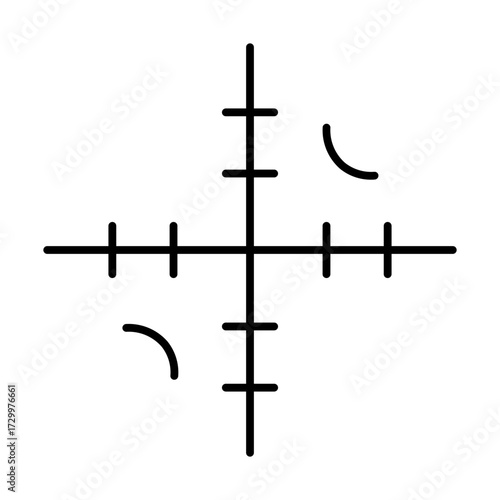 axis glyph icon