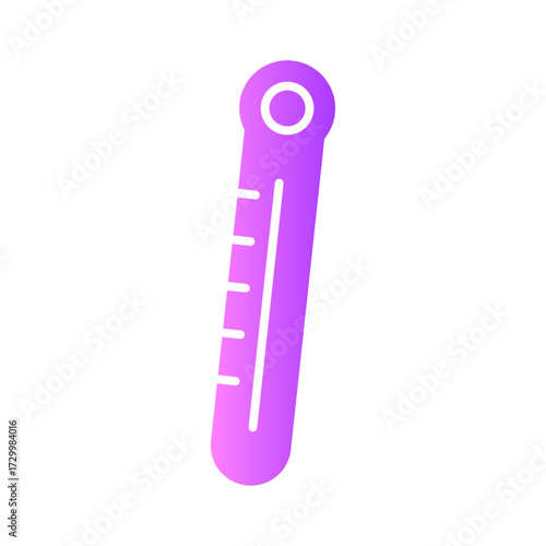 thermometer gradient icon