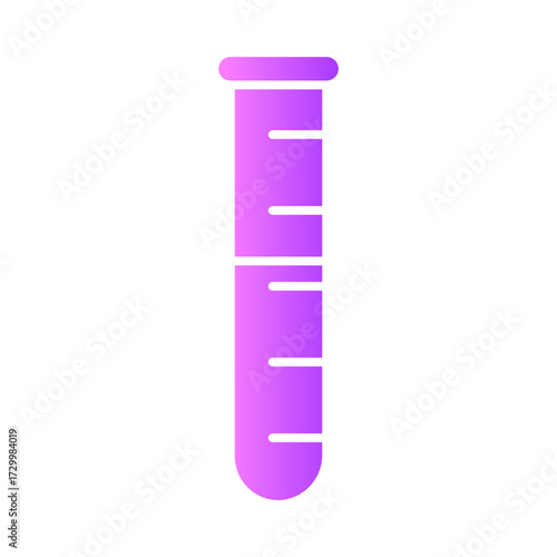 test tube gradient icon