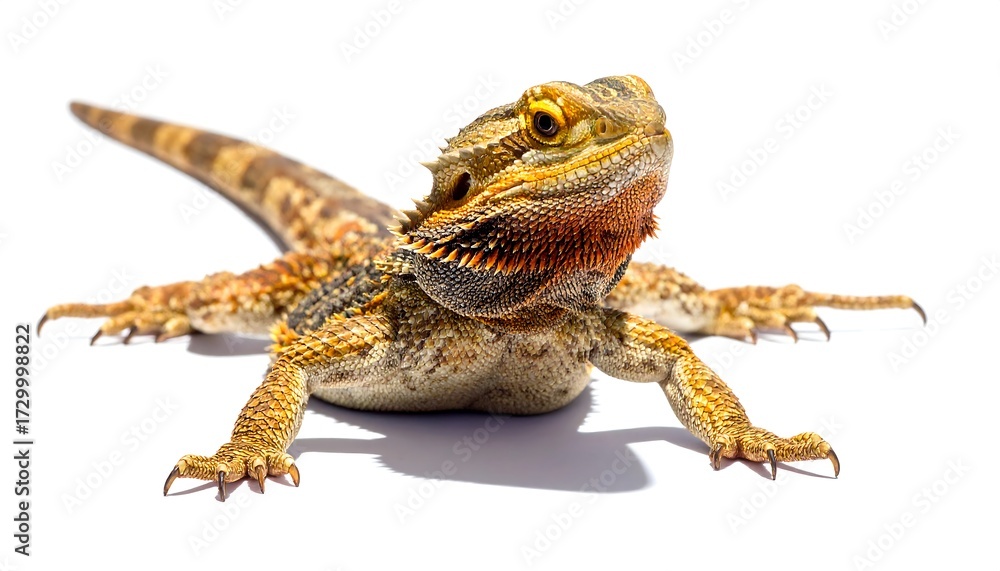 Fototapeta premium Close-up of a Bearded Dragon