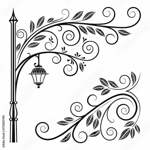 ornamental text divider, elegant border design elements, perfect for web, page decoration, invitations, cards. Vintage style, monochromatic, vector set. Unique, intricate swirls, curls, shapes