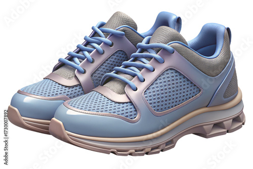 sport shoes isolated on white