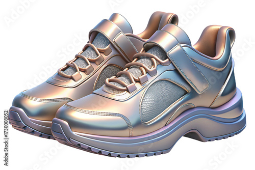 sport shoes isolated on white