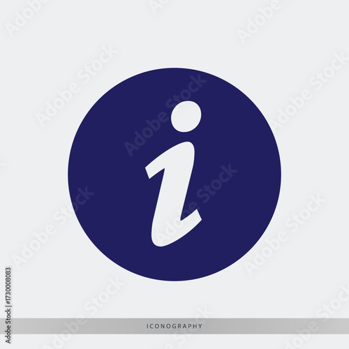 Find essential information with a clean, clear information icon, perfect for website design, user interfaces, and help resources with easy understanding