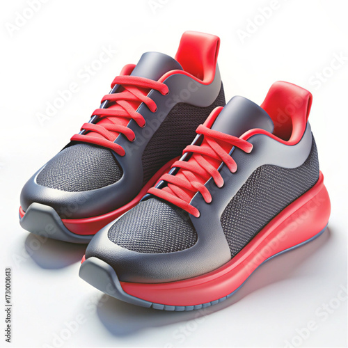 sport shoes isolated on white background