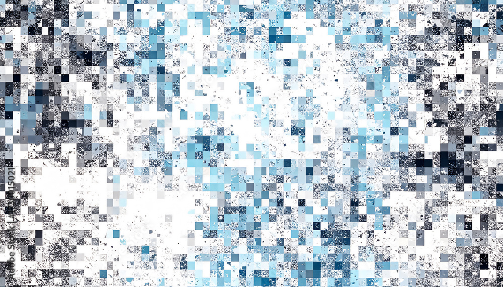 Fototapeta premium Abstract pixel art texture, wallpaper