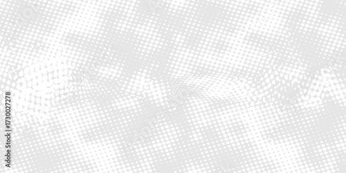 Grunge white gray wave light technology texture background. Abstract big data digital  art