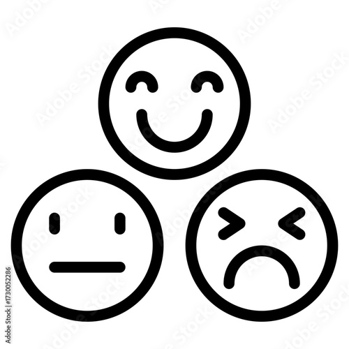 Emotions expressed through facial expressions and body language.