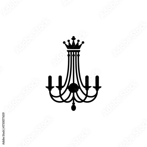 Chandelier crown logo