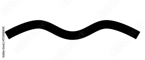 Wave zigzag line simple