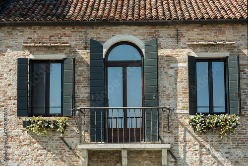 Balkon, Terrasse, Haus	
