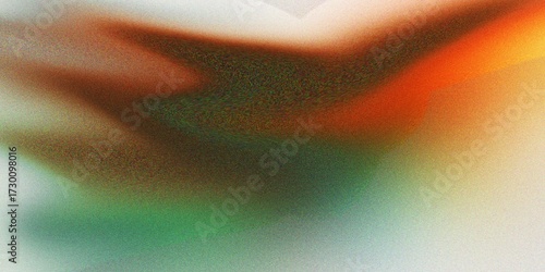 Abstract Blend of Green Brown Orange and Yellow with Grainy Texture background gradient