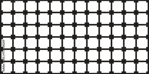 Abstract Cross Pattern Dots Logo generative computational art illustration