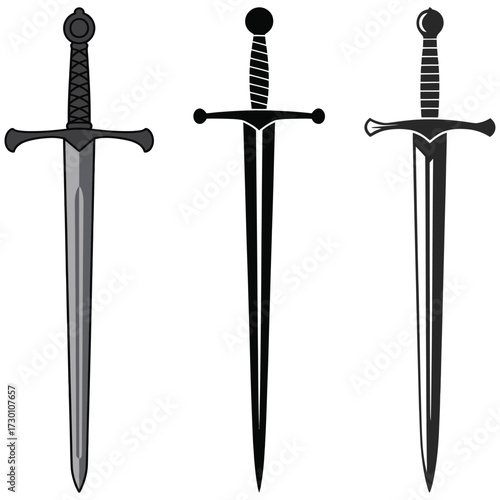 two crossed swords