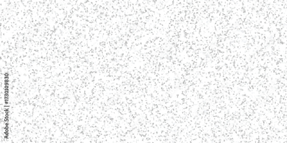 Obraz premium Dense monochromatic speckled texture background with numerous small irregular geometric shapes in light grey and white tones, creating a subtle grainy effect