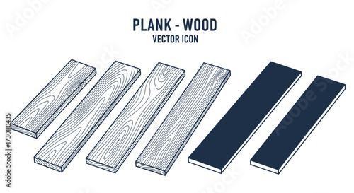 Collection of Wooden Planks With Different Textures And Colors For Design Projects